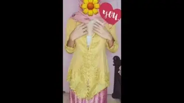 Live Ukhti Kebaya Hijab Pink Menggoda WOT